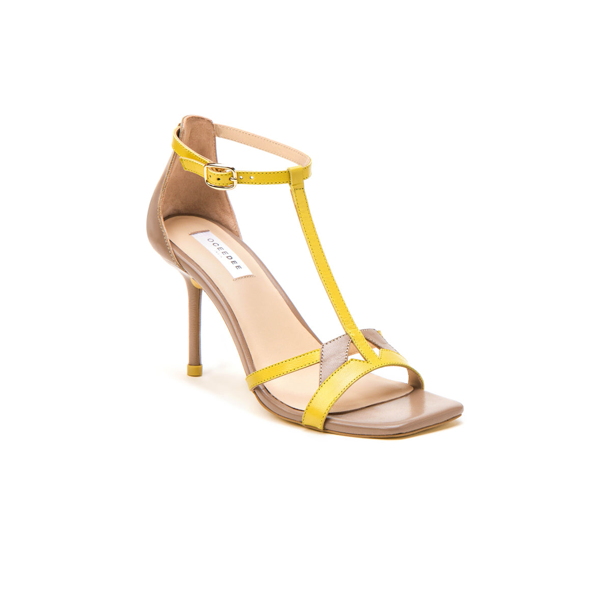 Amazon.com: Fashion Spring and Summer Women Sandals High Heeled Thick  Heeled Set Toe Solid Color Large Size Sexy Style Gold Sandals for Women  Dressy (Yellow, 6.5) : Clothing, Shoes & Jewelry